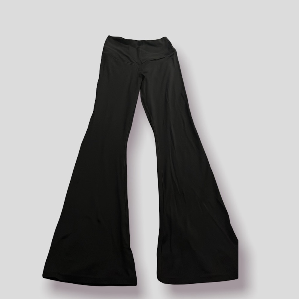 Aerie black flared leggings